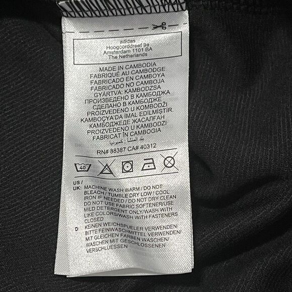 adidas Portland Timbers Jacket Large Black Claudio Bravo Player Worn Full Zip - Picture 8 of 12